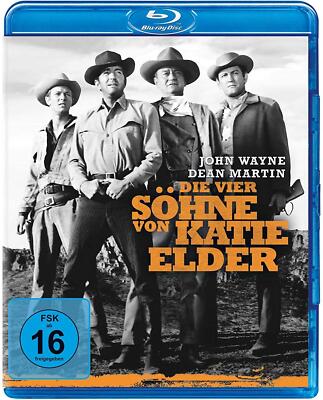 DIE VIER SÖHNE DER KATIE ELDER (John Wayne, Dean Martin) Blu-ray Disc NEU+OVP
