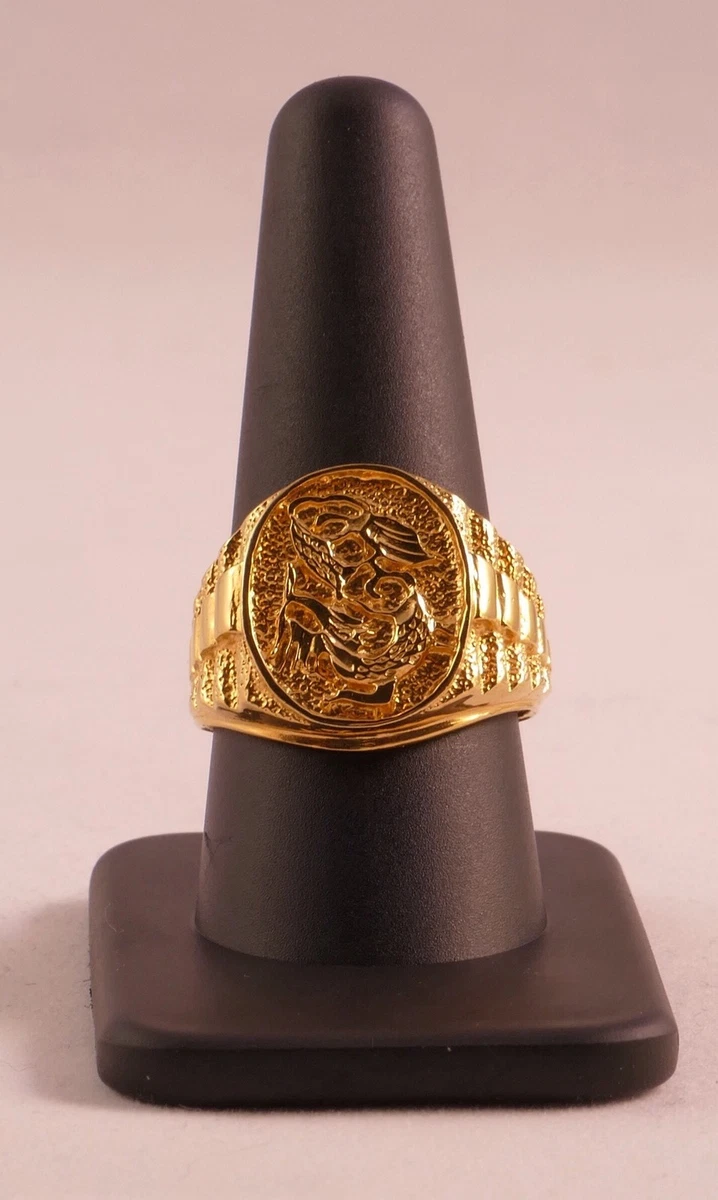Gold ring stamped 750 shop