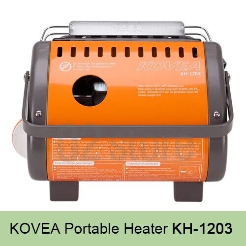 Kovea Cupid KH-1203 Portable Butane Gas Heater + HardCase Outdoor Camping  -Fedex
