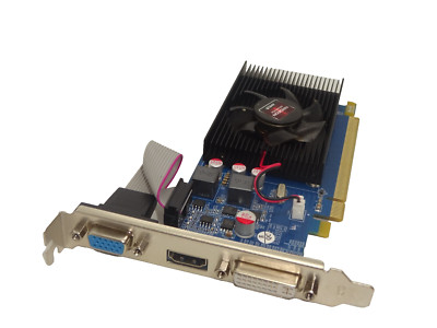 AMD RADEON R5 230/HD6450 2GB DDR3 PCI-e  GRAFIKKARTE DVI HDMI VGA #GK11600