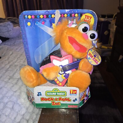 Sesame Street Rock and Roll Zoe 1999 TYCO NOS