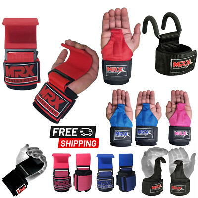 Power Weight Lifting Straps Gym Training Deadlift Wrist Support Grips Wrap Strap