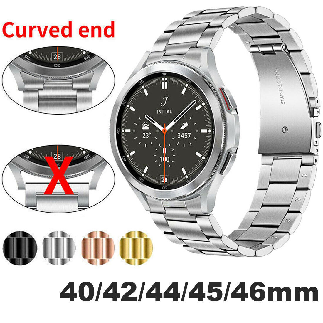 For Samsung Galaxy Watch 4 Classic 42/46mm Watch 5 Pro /4 40