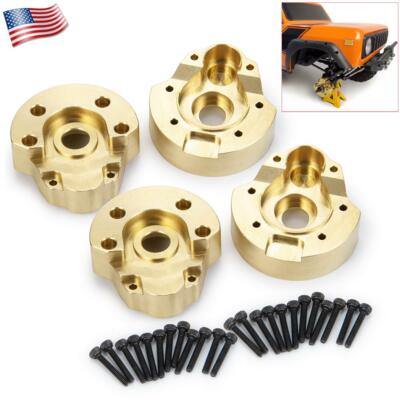 For RC 1:10 Redcat GEN8 Front/Rear Wheel Brass Counterweight Heavy Portal Cover