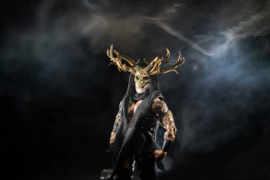 Malakai noir 1 de 3000 AEW Unrialed Supreme « The End Edition » flambant neuf LE3000