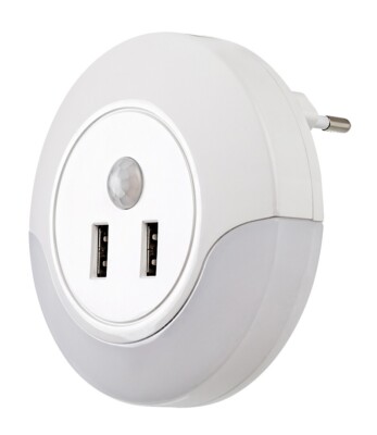 Rabalux 76012 Dekoleuchte Dembo, 13,9W, 3000K, 30lm, weiß, rund, warmweiß, Innen
