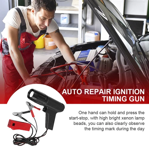 Engine Timing Light 12V Ignition Auto Timing Tester Car Motorcycle Detection - Imagen 5 de 11
