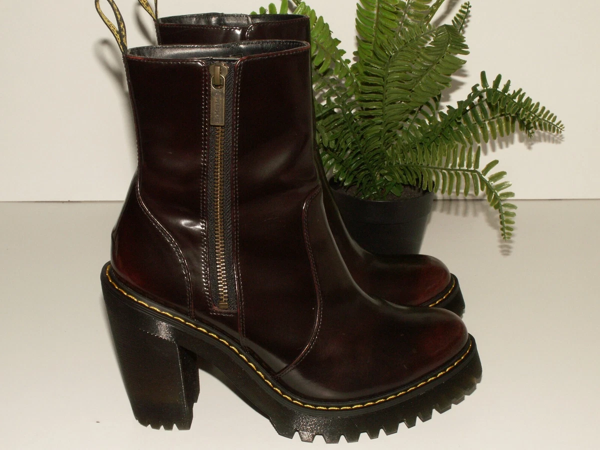 Dr martens best sale kendra cherry red