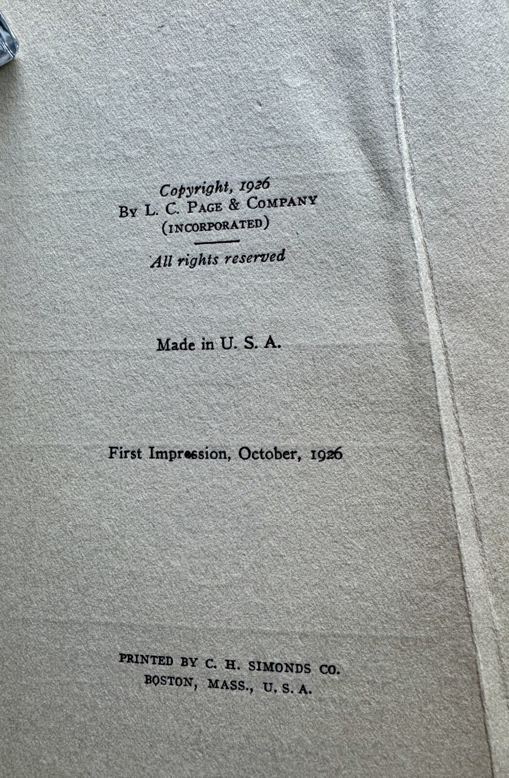 1926 Series Book Our Little Lithuanian Cousin Anna Winlow HC  First Imp.