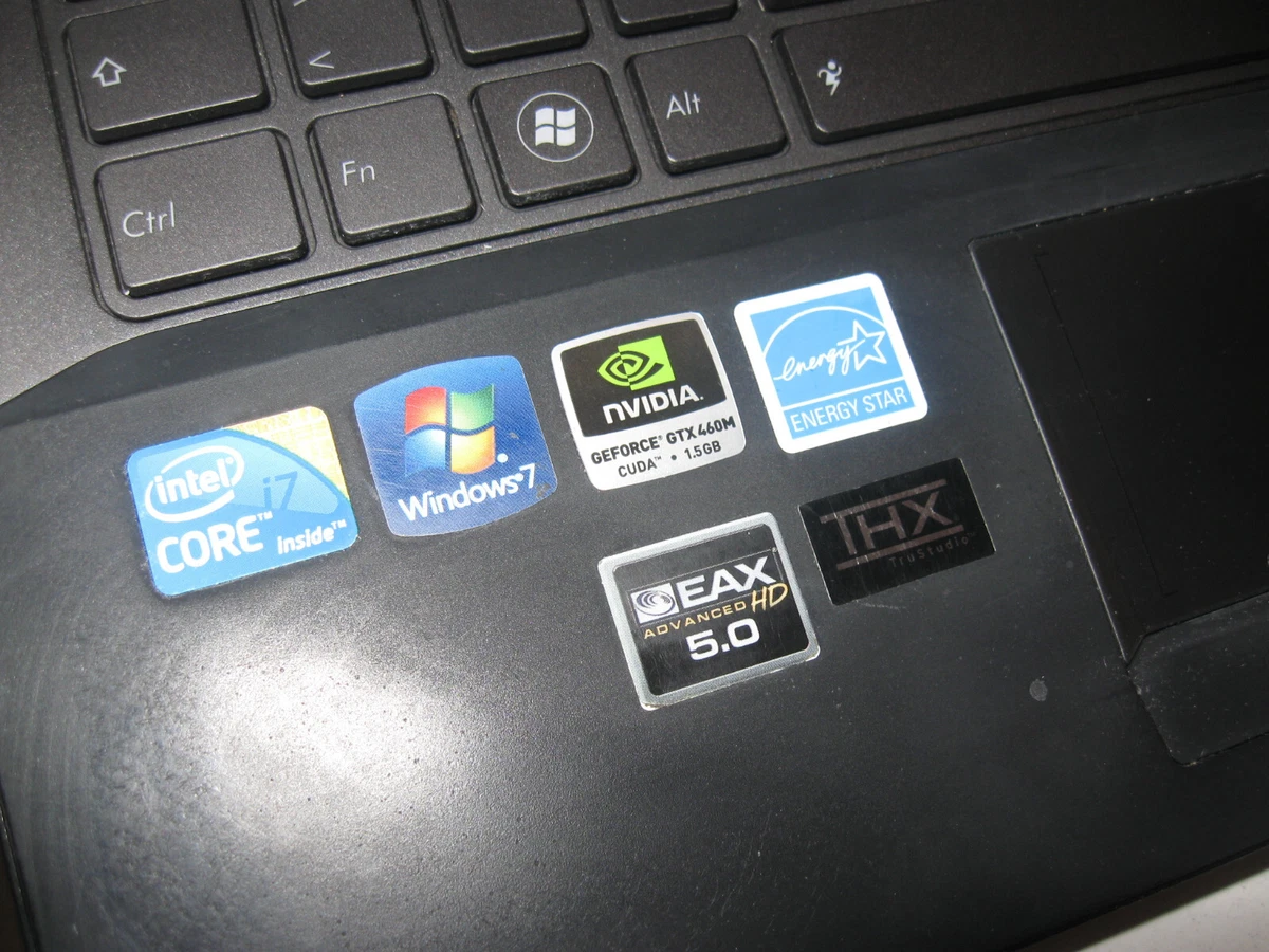 Asus rog g53j Intel Core i7 Funda Pantalla Pantalla 15,6"" Teclado Blu Ray