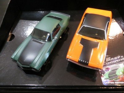 scalextric fast and furious race car set
