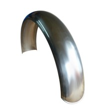 Parafango parafango alluminio 140 x 780 mm per Cafe Racer Tracker Scrambler + adesivo