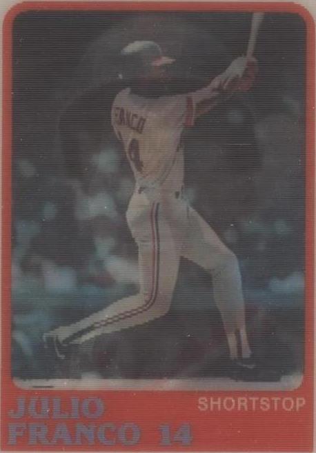 1988 Sportflics - Julio Franco #58 - 1 of 1