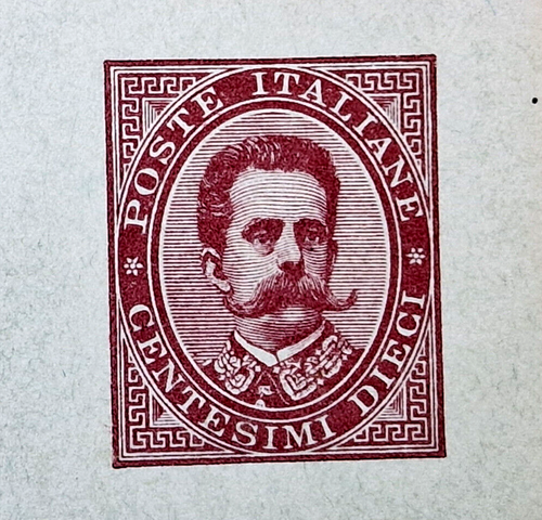 Italy 1879 Eritrea MLH Postcard Rare Stamp Mi €400.00 - Picture 4 of 5