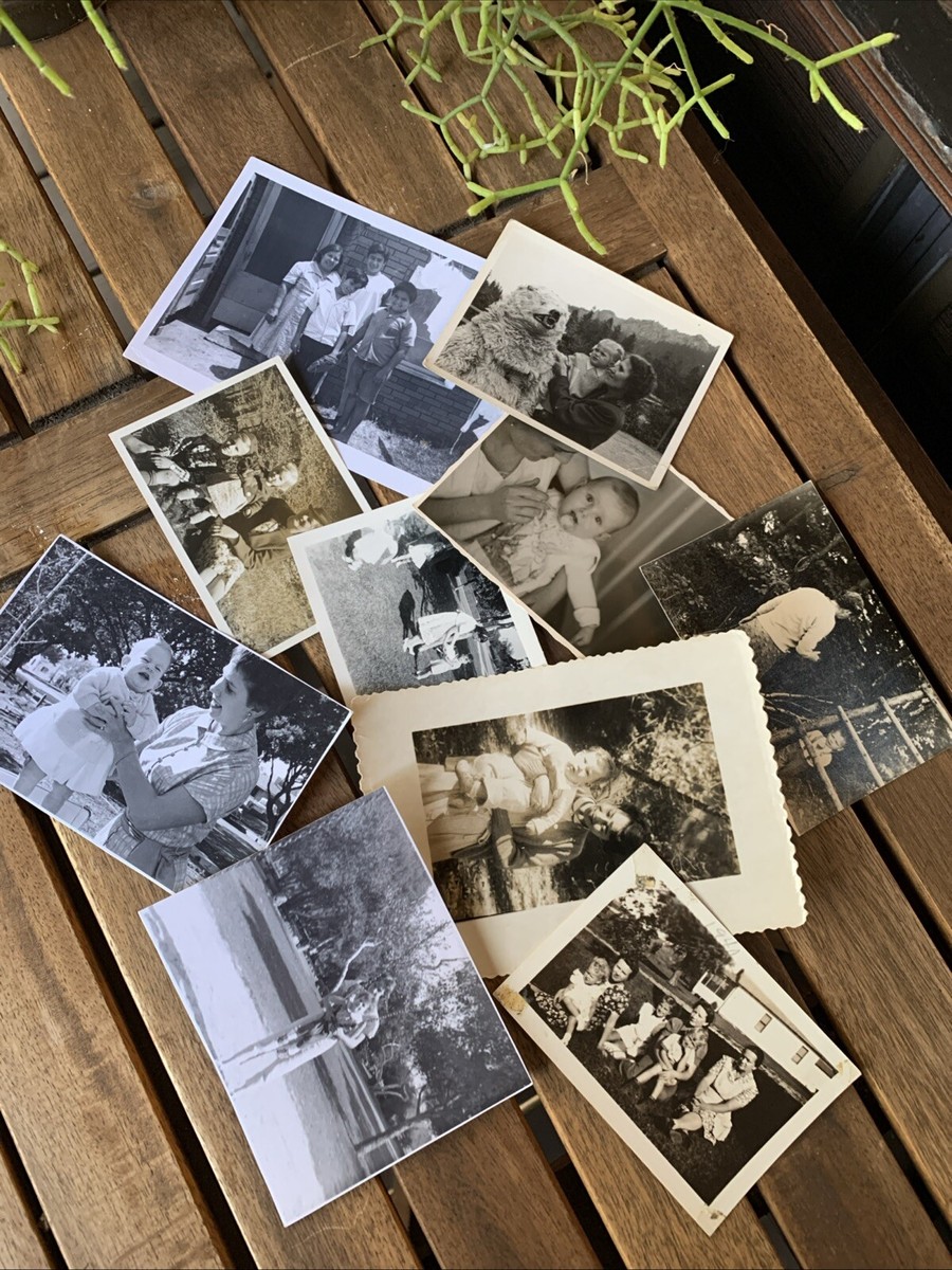 VTG 1940s-1960s Photo Lot (10) of Mothers and Their Children | eBay