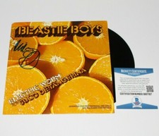 THE BEASTIE BOYS MIKE-D SIGNED ELECTRIC WORM 7" VINYL SINGLE ALBUM BECKETT COA 