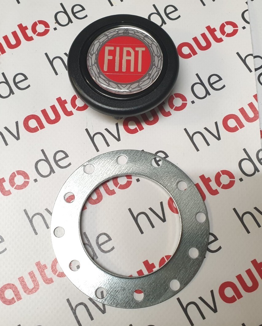 Fiat Hupenknopf horn push button Momo Sparco OMP Raid Sportlenkrad