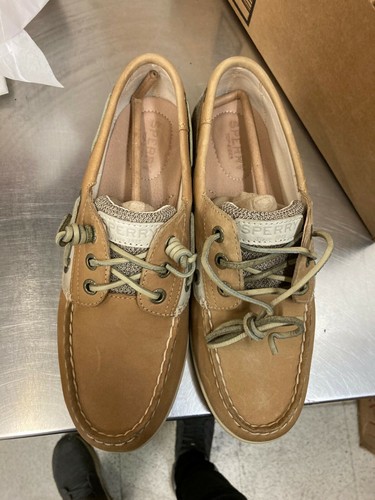 Songfish Boat Shoe Linen Oat 