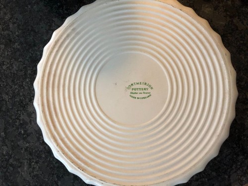 Vintage Portmeirion China Quiche Torte Pfanne England Schatzblume Gazania WOW! - Bild 2 von 2