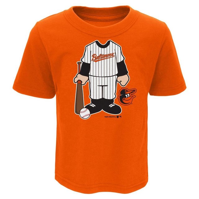 Baltimore Orioles MLB Toddler Boys' Orange Graphic TShirt, Size 3T