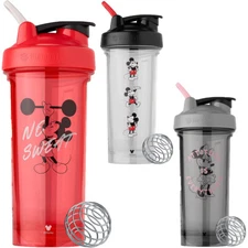 Blender Bottle Pro Series 28 oz. Mickey and Minnie Shaker Mixer Cup w/ Loop Top