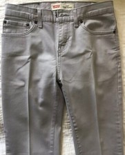 Women's Levi's 510 Gray Super Skinny 29 x 29 5 Pocket Sz 18 Reg Cotton Spandex
