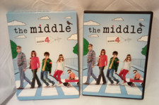 The Middle - The Complete Fourth Season 4 - 3 Disc DVD w/ Cardboard Cover GOOD!!
