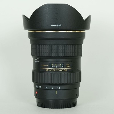 Good Condition TOKINA AT X 14 20mm F2 PRO DX (for Canon EF) Canon EF Mount