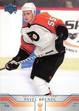 Pavel Brendl Philadelphia Flyers 2002 Upper Deck RC Rookie Card #358. rookie card picture