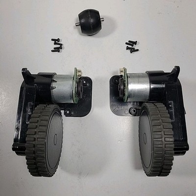 IONVAC Smart Clean Robo Vac 2000 Model 7687 Wheels