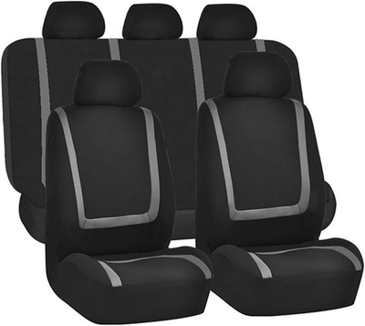 #ad #ad For All Honda 5 Seat Full Set Polyester Luxury Seat Cover $86.99