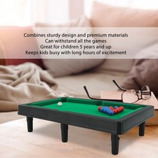 Mini Pool Table Interactive Simulation Miniature Billiard Pool Game Set