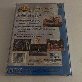 Mighty Morphin Power Rangers Sega CD CIB Complete w Reg Card/ Foam- Mint Disc!!