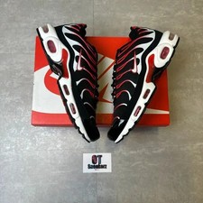Nike TN Air Max Plus Black University Red White Sneakers