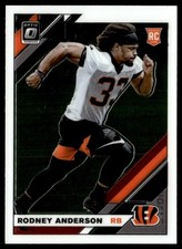 2019 Donruss Optic Rodney Anderson Rookie Cincinnati Bengals #134
