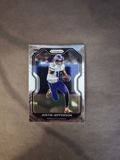2020 Panini Prizm Justin Jefferson  Rookie Card #398. rookie card picture