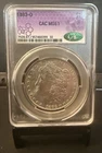 1883-0 Morgan Silver Dollar CAC MS61