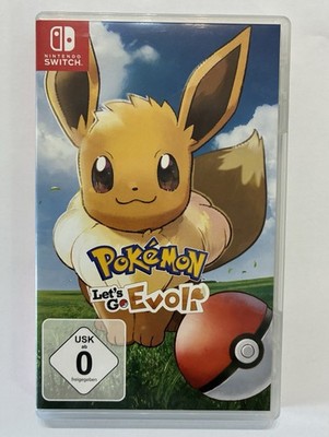 Pokémon Lets Go Evoli - Nintendo Switch / Inkl. OVP Top Zustand