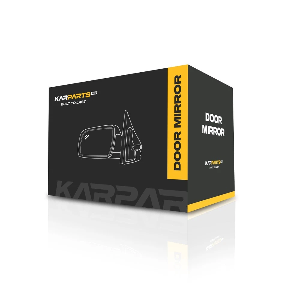 Espejo retrovisor lado pasajero para Dodge Ram 1500/2500/3500 2002-2009 | vista trasera | potencia Foto 4 de 4