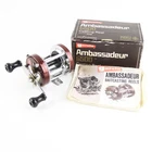 Brown Abu Garcia Ambassadeur 6500 Fishing Reel. Made in Sweden. W/ Box.