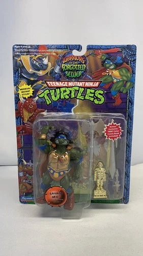Playmates Teenage Mutant Ninja Turtles Savage Leo Vintage Figure 1994