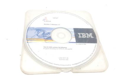IBM LCD4-5571-09 CD ROM Programmverzeichnis Für CATIA P1 P2 Und P3
