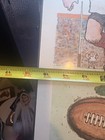 Vintage Gary Patterson Loose Ball Cartoon Rugby Print Art on Wood — photo 5