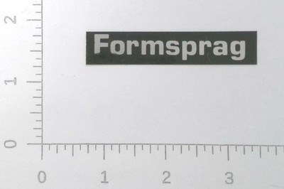 Vintage Formsprag Dana Axles Inc Maumee Ohio Coal Mining Sticker Decal