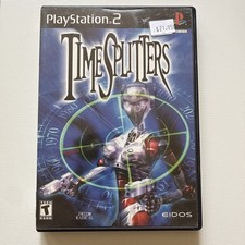 Time Splitters (Sony PlayStation 2, 2000) PS2 CIB W/ Manual/Tested/Working/Clean