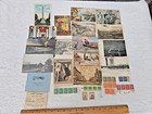 Antique WW1 Era Postcards and Stamps Lot — photo 9