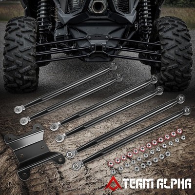 Fits 2017-2021 Can-Am Maverick X3 6Pack 64'' Body Suspension Rear Radius Arms Set
