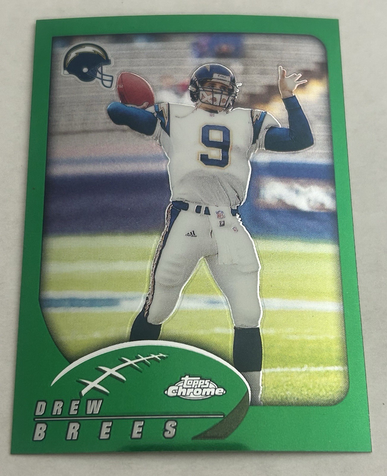 2002 Topps Chrome - Drew Brees #48 San Diego Chargers NFL F7