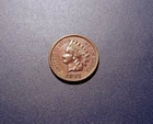 XF/AU 1891 Indian Head Cent