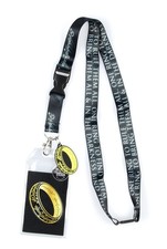 Lord of the Rings The One Ring Precious Lanyard Clear ID Badge Holder Keychain